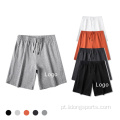 Personalize shorts esportivos masculinos para treinamento de treino